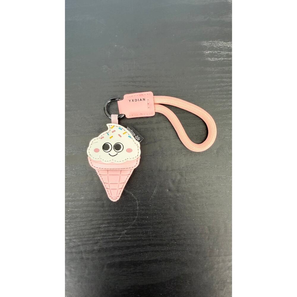 Cartoon Creative Summer Food Series Ice Cream Keychain – NEW